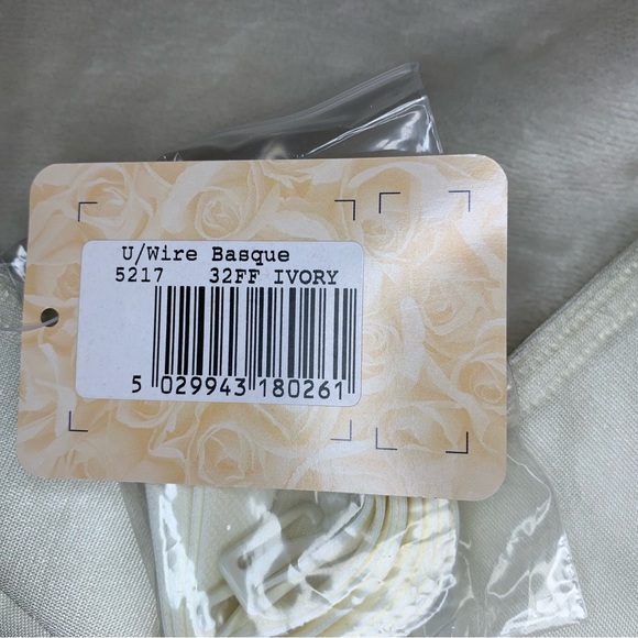 Panache Special Occasions Strapless Convertible corset bustier garters in ivory - Picture 7 of 7